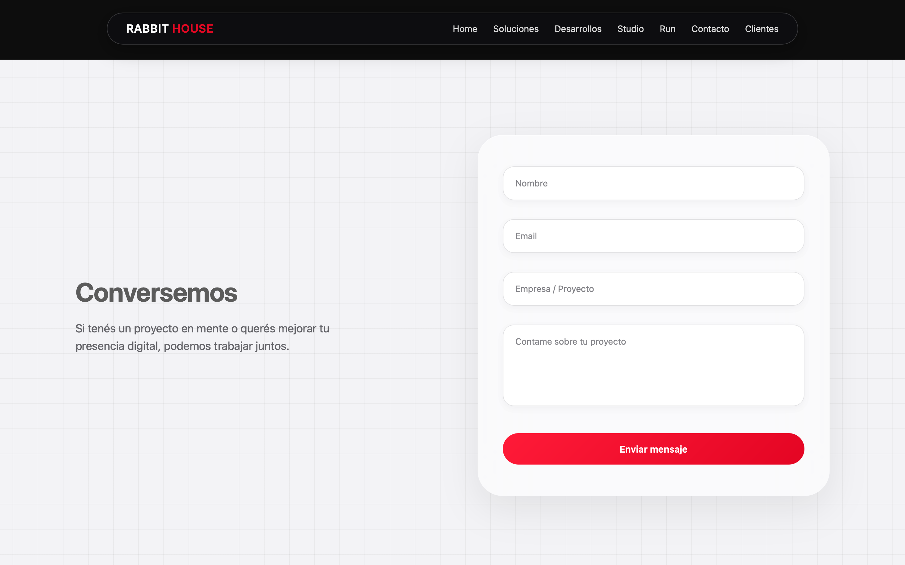 Wireframe desktop