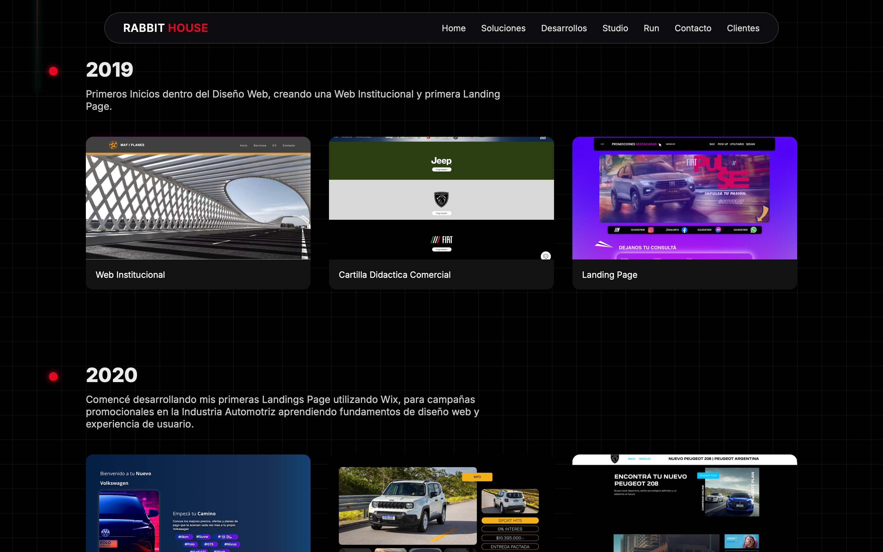 Wireframe mobile