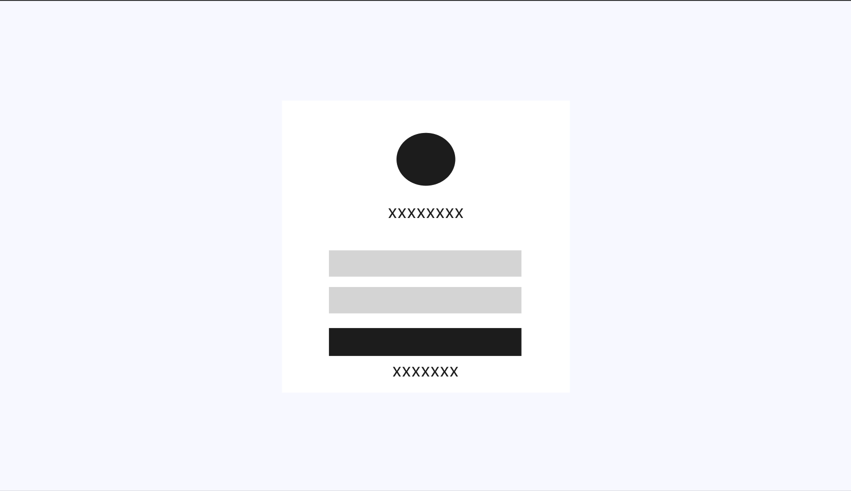 Wireframe mobile