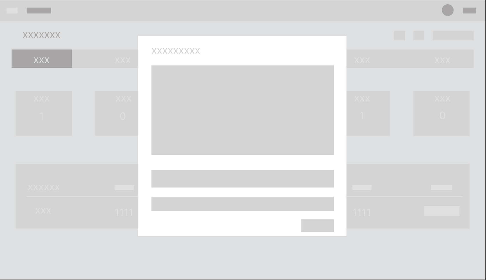 Wireframe mobile
